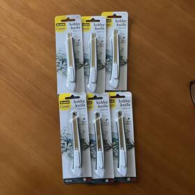 Scotch 076308914417 Pack Of 6 Titanium Create Hobby Knife 9mm Blade