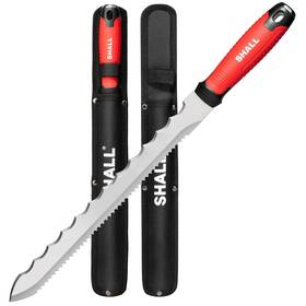 Shall 762983171084 Insulation Knife 11 Inch Stainless Steel Blade Cutter Dual-sided