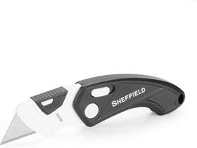 1282 Sheffield 076812107510 Gadget Folding Lock Back Utility Knife Compact Box Cutter With L 1282 Sheffield 076812107510 Gadget Folding Lock Back Utility Knife Compact Box Cutter With L