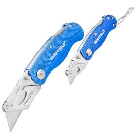 Sheffield 076812121172 12117 2 Piece Lock Back Utility Knives