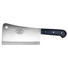 13618 Shelter Imports 13.25 Inch Chef Butcher Cleaver Knife Ebony Wood Handle Full Tang Heavy Duty
