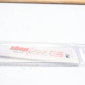 660-1018 Shop Pro 5-pk Blades 6 Inch X 14 Tpi 2652