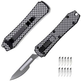 20250605-jdc-pk-cd Silaoburi Automatic Utility Knife All Metal Construction Carbon Stainless Steel Blade E