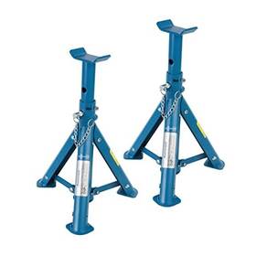 676260 Silverline Tools Folding Axle Stand Set Blue 676260 Silverline Tools Folding Axle Stand Set Blue