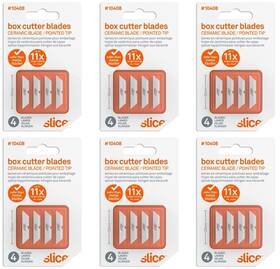 Slice 10408-cs Replacement Ceramic Blades With Pointed Tip For Cutters