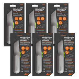 10491-cs Slice 10491 Metal-handle Utility Knife Finger Friendly Ceramic Blade Auto Retract 10491-cs Slice 10491 Metal-handle Utility Knife Finger Friendly Ceramic Blade Auto Retract