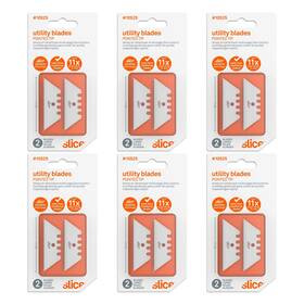 10525-cs Slice 10525-cd Ceramic Utility Blades Pointed Tip True Safety Finger Fri