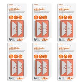 10524 Slice 895142105252 Ceramic Utility Blades Rounded-tip Finger-friendly 12