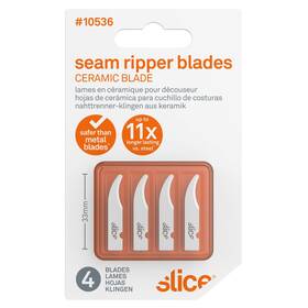 Jb-sli-10536 Slice Seam Ripper Blades 4-pack With Rounded Tip For Safety 10536
