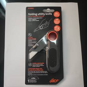 Jb-sli-10562 Slice Utility Knife With Finger Loop Grip Friendly Cutter 10562 New