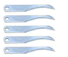 Smb 841704115337 #104 Precision 3/4 Inch Concave Curved Carving Blades 5/25/100/300 5