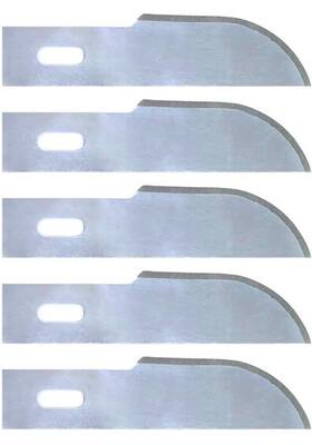 Hask0161-100 Smb #22 Precision Curved Edge Hobby Blades 5/25/100/300/1000 Pcs 100