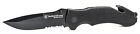 Swbg5s Smith Guard Lock Wesson 5 Liner -serrated Drop Point Black Border