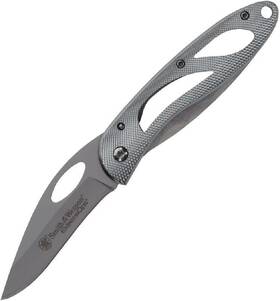 Swa12cp Smith & Wesson And Extreme Ops Linerlock Folder Knife - New