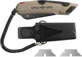 Spec Ops Tools 744759813985 Safety Knife Box Cutter Includes Holster And Lanyard 3% Donated T