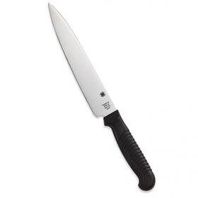 Spyderco 716104700073 Lightweight Kitchen Utility Knife With 6.5 Inch Mbs-26 Stainless Steel Blade And