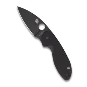 Spyderco C216gpbbk Efficient Value Knife With 2.98 Inch Drop-point Black Blade An... Fast Ship