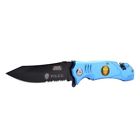 Ss739 Superior Steel Tactical Folding Pocket Knife With Seatbelt 099461773912