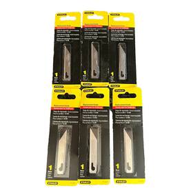 11-114 Stanley 6 X Utility Knife Blades Blade Usa Nos