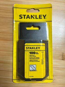 11-921as Stanley 11-921ad General Purpose Heavy-duty Utility Blades-100-pack