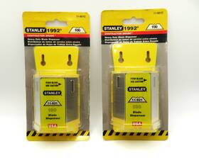 11-921c Stanley 1992 Hd Contractors Grade Utility Blades With Dispenser 2 Packs Of 100