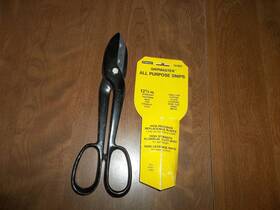 14-553 Stanley Tools Snipmaster Tin Snips With Replaceable Blades Free Ship