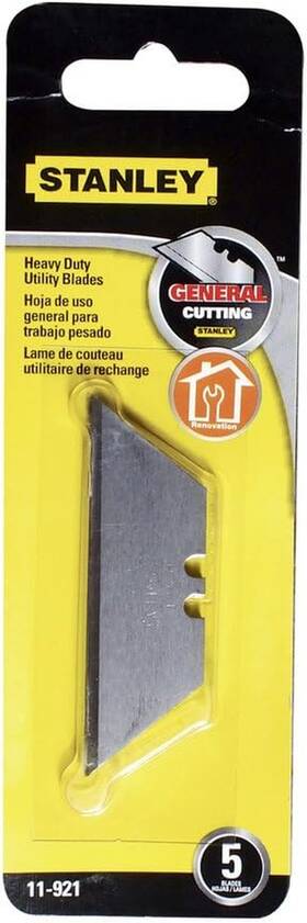 11-921 Stanley 445029055014 20-pack 1992 Heavy-duty Utility Knife Replacement Blades