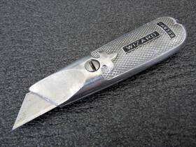 4h6399 Stanley Vintage Wizard Fixed Blade Utility Knife No. 199 Made In Usa