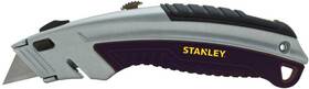 10788 Stanley Black & Decker 313056477406 Curved Quick-change Utility Knife Stainless Steel Retractable Bla