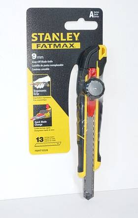 Fmht10328 Stanley Fatmax 9mm Snap Off Blade Knife