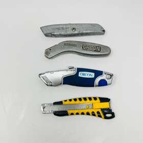 Pat.4.419.029 Stanley 5 Pcs 99e Orcon And Assorted Retractable Utility Knife Box Cutter
