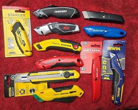 Stht10432 Stanley Ten New Razor Knives Fatmax Craftsman Irwin Ace Husky
