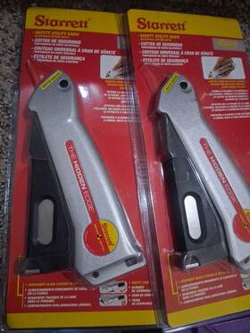 Kuxp005-s Starrett Retractable Utility Knife New/sealed