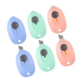Twe0acam Styquenzer 611418 1 6 Pcs Ceramic Box Cutter Retractable Safety Package Opener Mini Utility K