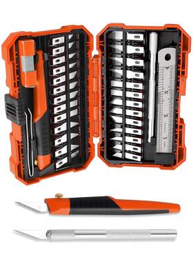 Hf005-dkd Sunbaba Exacto Knife Set 31-piece Precision Multifunctional Carving Tool T10 St