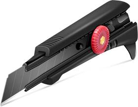 Suobo Tools 445046781705 Hautmec 18mm Heavy Duty Utility Knife With Multi-pick Snap Off Ultra-sharp Blac