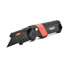 Superior Steel 645710048845 Uk757 Heavy-duty Folding Utility Knife With Belt Clip