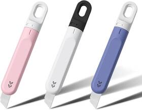 Suybheun Suycx001 3 Pcs Small Box Cutter Utility Knife Mini Pink For Women Rotate