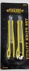 Sv-01229 Smart Value Utility Knife Set Piece Snap Off Blades New
