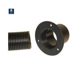 T-h Marine 733572038354 Boat Outboard Rigging Flange Hose Kit Black 4ft