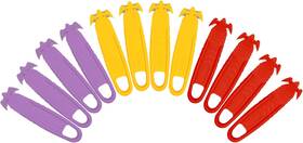 T Tovia 744110867343 Safety Box Cutter Knife Of Recessed Concealed Stainless Steel Blade Pac