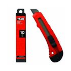 T85 Task Tools Large Plastic Utility Knife With Blades 062466000857 T85 Task Tools Large Plastic Utility Knife With Blades 062466000857
