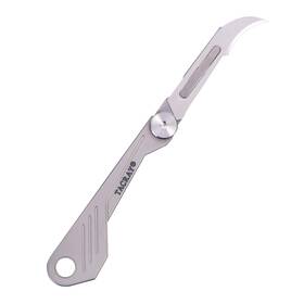 Tacray 750139909803 Titanium Mini Knife Utility Small Folding With Replaceable Scalpel/sur