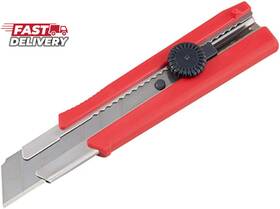 Tajima 313102277226 Utility Knife - 1 Inch 7-point Rock Hard Snap Blade Box Cutter With Dial Lock