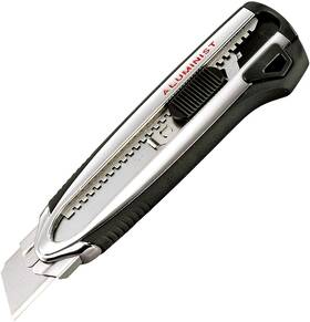Acm-700sc Tajima Utility Knife - 1 Inch Aluminist Magazine Snap Blade Box Cutter With Dual L