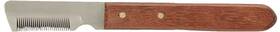 Tamsco 810136005608 5-inch Stripping Knife Wooden Handle Fine Teeth 1-inch Blade