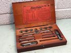 Td-2500 Blue Point Tool Tap Die Set Wooden Box Vintage Snap