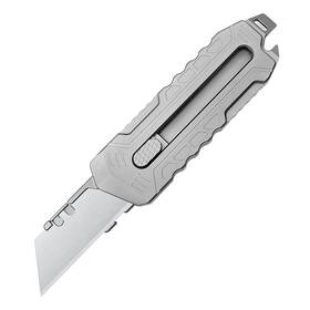 Tgzuo 635401120257 Titanium Retractable Pocket Knife 6 Inch Utility With 10pcs Carbon Stee