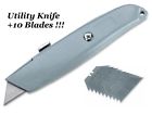 Th-1883 Unbranded Classic Utility Knife Retractable Pocket Cardboard Box Carpet Cutter