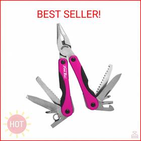 Pb14mt The Original Pink Box 14-in-1 Multi-tool Aluminum Body With Versatile St